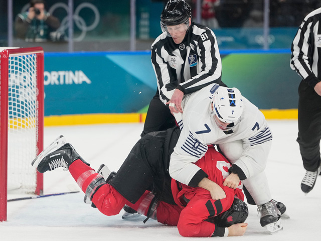 Олимпиада. Хоккей. Канадцы разгромили сборную Франции