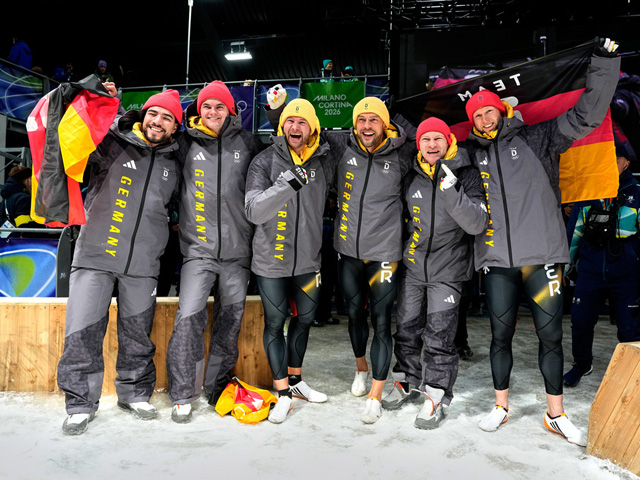 Олимпиада. Бобслей. Весь пьедестал заняли немцы. Израильтяне на 26-м месте