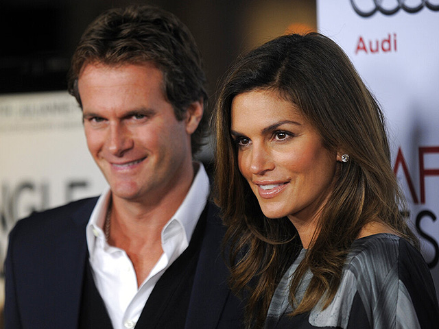 С мужем Рэнди Гербером, 2009 год