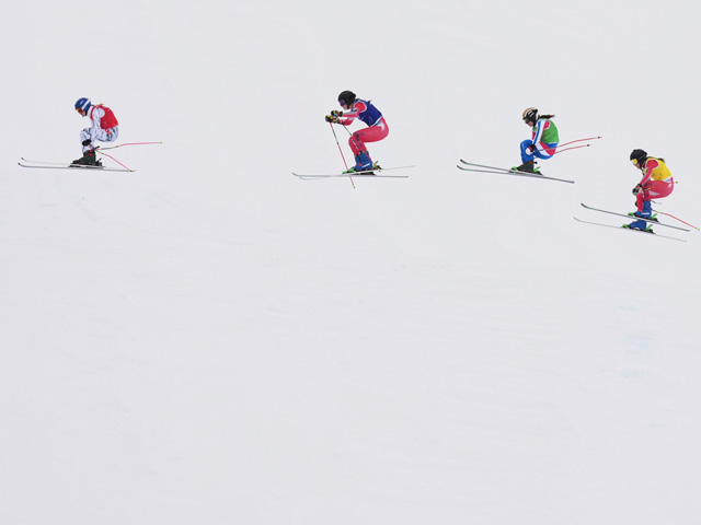 Олимпиада. Фристайл. В ски-кроссе повторение финала Пекинской олимпиады