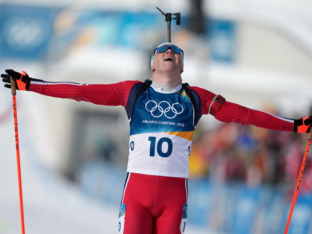 Олимпиада. Биатлон. Норвежцы завоевали золото и серебро