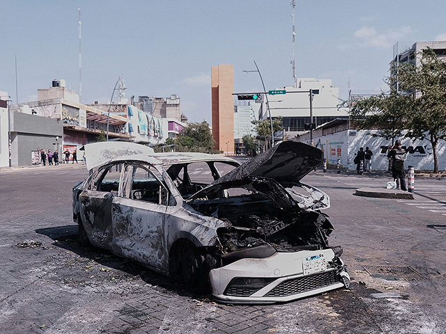 Беспорядки в Мексике после ликвидации наркобарона "Эль Менчо". Фоторепортаж