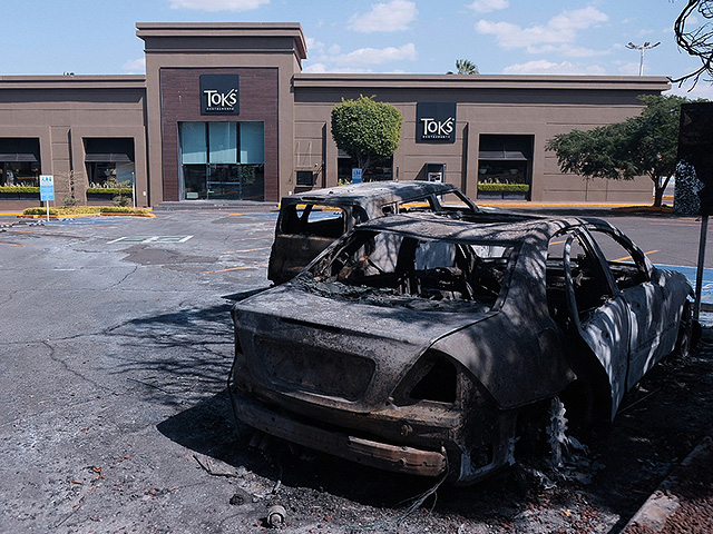 Беспорядки в Мексике после ликвидации наркобарона "Эль Менчо". Фоторепортаж