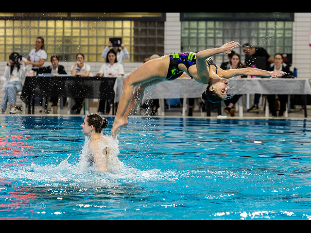 Чемпионат Израиля по синхронному плаванию. Фоторепортаж