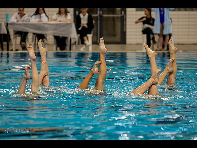 Чемпионат Израиля по синхронному плаванию. Фоторепортаж