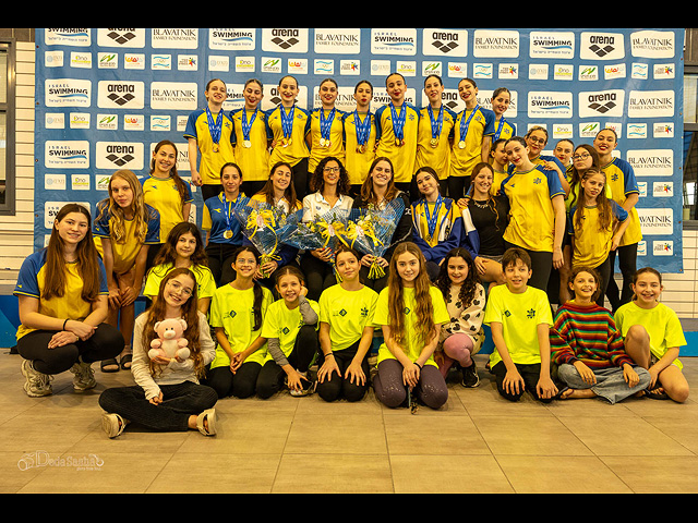 Чемпионат Израиля по синхронному плаванию. Фоторепортаж