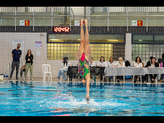 Чемпионат Израиля по синхронному плаванию. Фоторепортаж