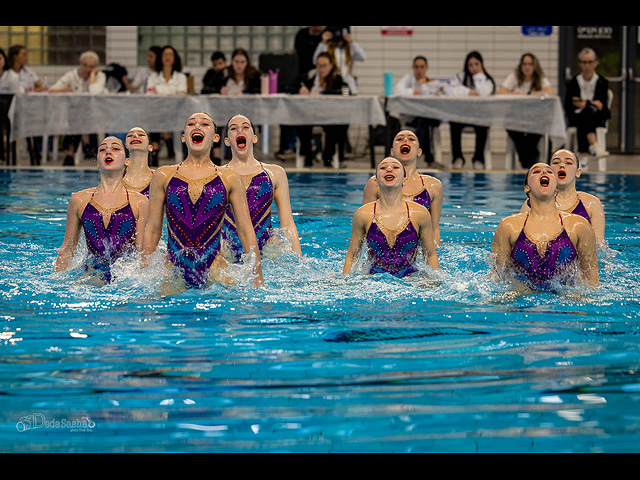 Чемпионат Израиля по синхронному плаванию. Фоторепортаж