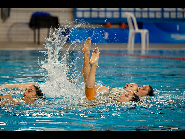 Чемпионат Израиля по синхронному плаванию. Фоторепортаж