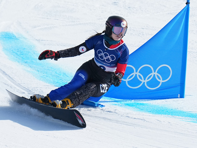Олимпиада. Чемпионкой в гигантском параллельном слаломе стала чешская сноубордистка