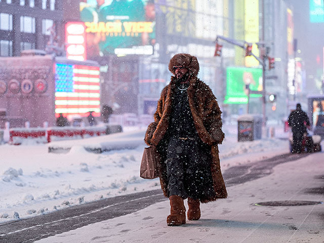 Рекордный снегопад на востоке США. Фоторепортаж