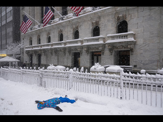 Рекордный снегопад на востоке США. Фоторепортаж