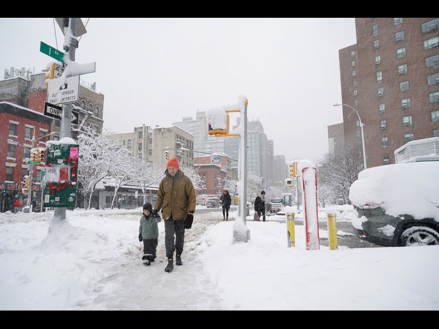 Рекордный снегопад на востоке США. Фоторепортаж