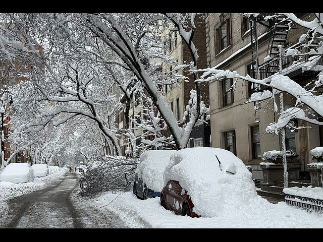 Рекордный снегопад на востоке США. Фоторепортаж