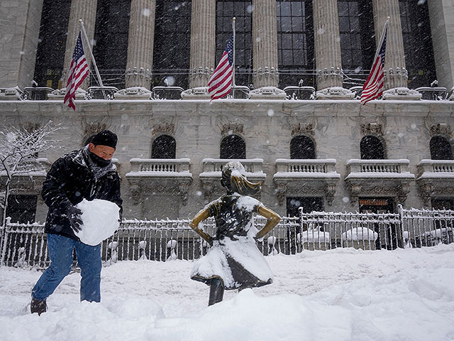 Рекордный снегопад на востоке США. Фоторепортаж