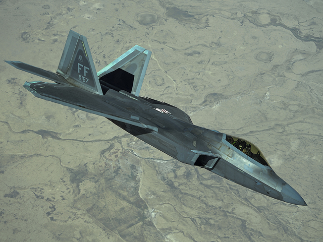 США разместили в Израиле истребители F-22 Raptor