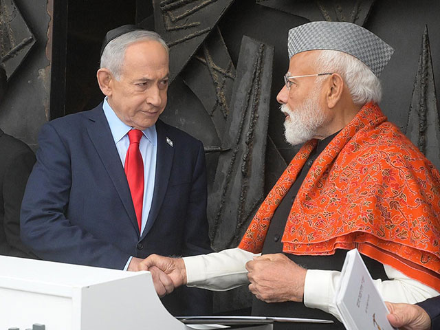 Визит премьер-министра Индии Нарендры Моди в Израиль. Фоторепортаж