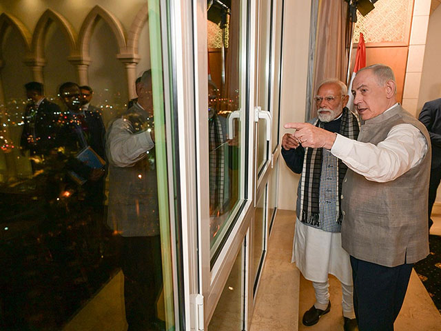 Визит премьер-министра Индии Нарендры Моди в Израиль. Фоторепортаж