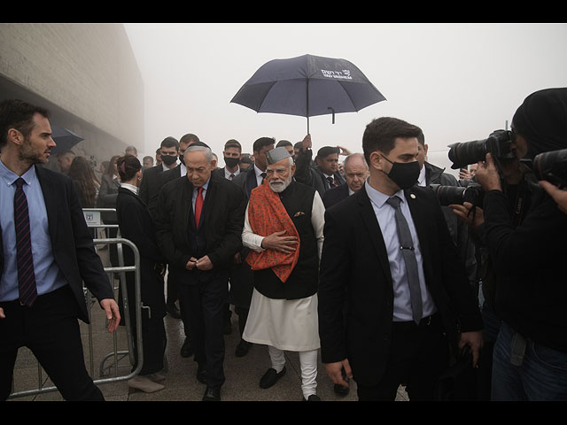 Визит премьер-министра Индии Нарендры Моди в Израиль. Фоторепортаж