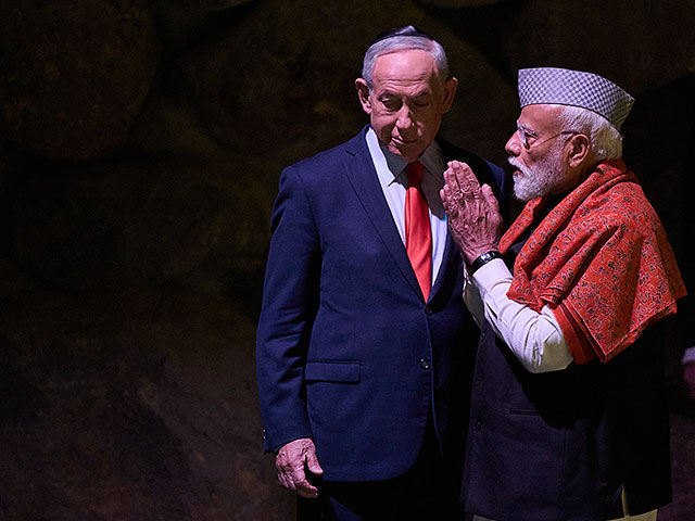 Визит премьер-министра Индии Нарендры Моди в Израиль. Фоторепортаж
