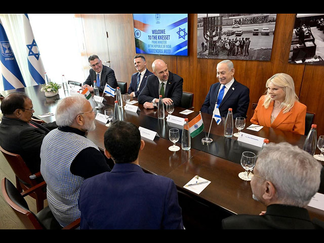 Визит премьер-министра Индии Нарендры Моди в Израиль. Фоторепортаж