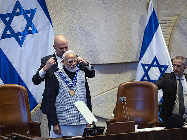 Визит премьер-министра Индии Нарендры Моди в Израиль. Фоторепортаж