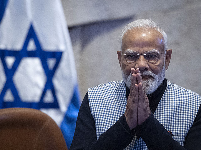 Визит премьер-министра Индии Нарендры Моди в Израиль. Фоторепортаж