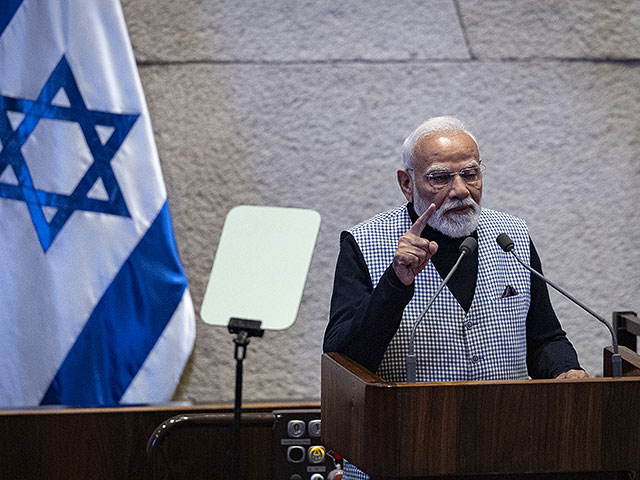 Визит премьер-министра Индии Нарендры Моди в Израиль. Фоторепортаж