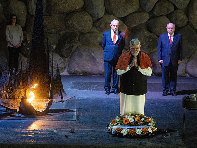 Визит премьер-министра Индии Нарендры Моди в Израиль. Фоторепортаж