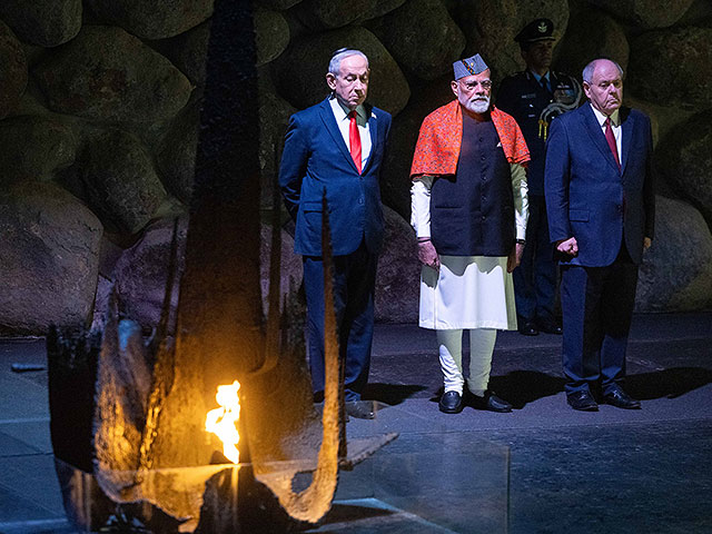 Визит премьер-министра Индии Нарендры Моди в Израиль. Фоторепортаж