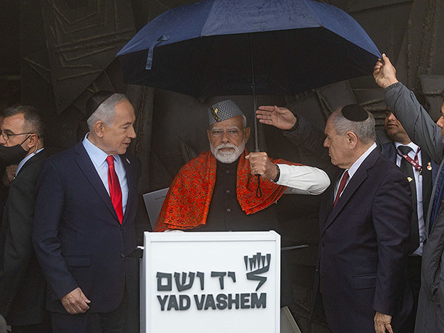 Визит премьер-министра Индии Нарендры Моди в Израиль. Фоторепортаж