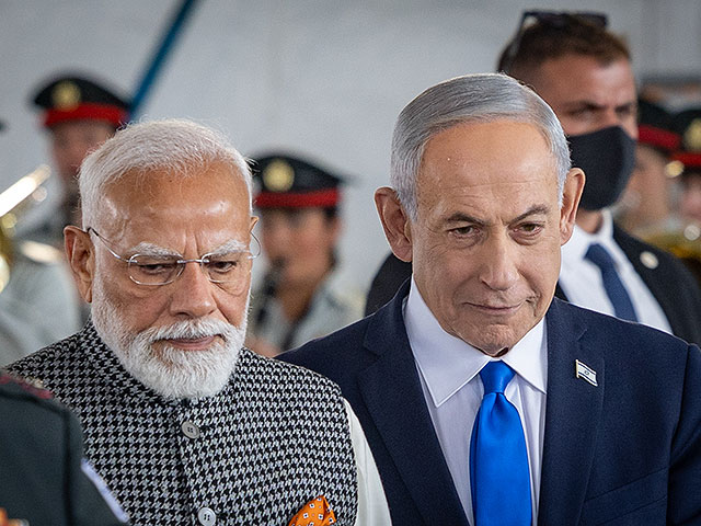 Визит премьер-министра Индии Нарендры Моди в Израиль. Фоторепортаж