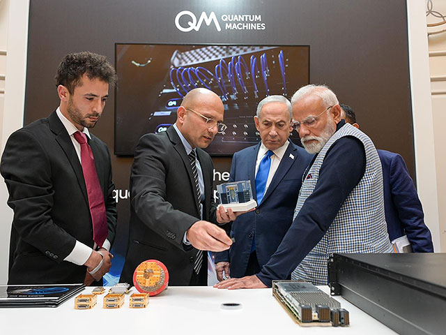 Визит премьер-министра Индии Нарендры Моди в Израиль. Фоторепортаж