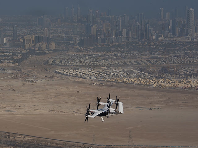 В 2026 году в Дубае появятся беспилотные аэротакси 