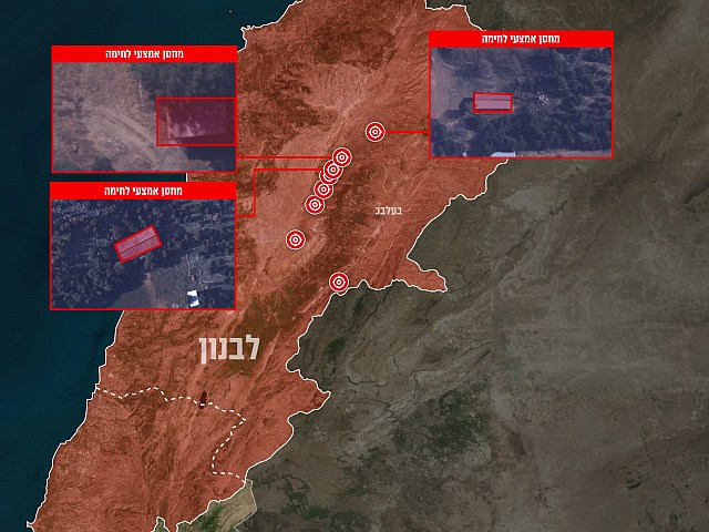 ЦАХАЛ атаковал военные лагеря "Радуана" в районе Баальбека