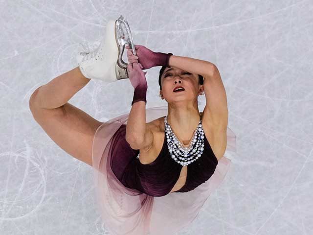 Олимпиада. Фигурное катание. В произвольной программе победила японка