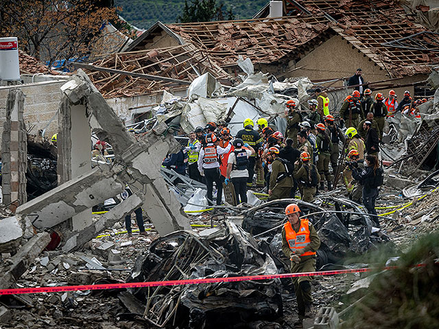 Под завалами в Бейт-Шемеше обнаружено тело еще одного, девятого, погибшего