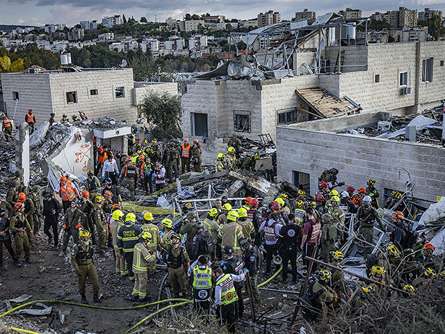 Служба тыла: после удара по Бейт-Шемешу существуют опасения за жизнь еще шести человек