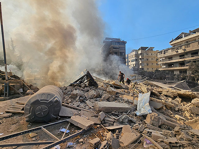 ЦАХАЛ наносит удары по объектам "Хизбаллы" в Бейруте