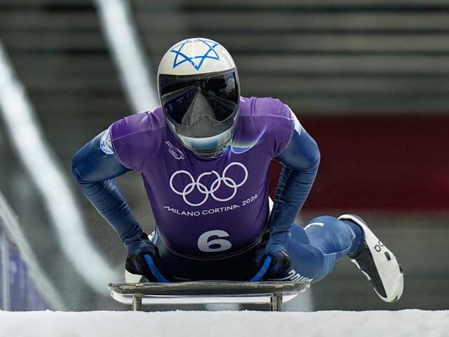 Олимпиада. Скелетон. В первой тренировке израильтянин занял 22-е место