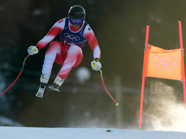 Олимпиада. Горнолыжный спорт. Франьо фон Альмен завоевал вторую золотую медаль