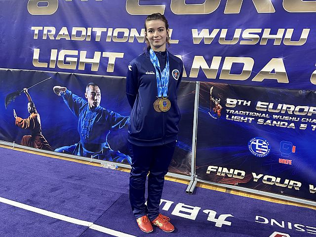 Чемпионка Европы Николь Пузис