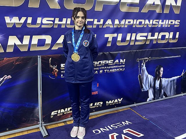 Чемпионка Европы Саша Френкель 