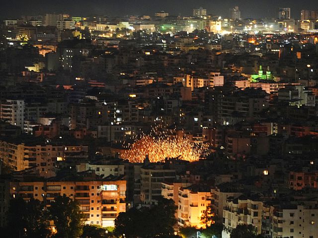 ВВС ЦАХАЛа атакуют объекты "Хизбаллы" в Бейруте