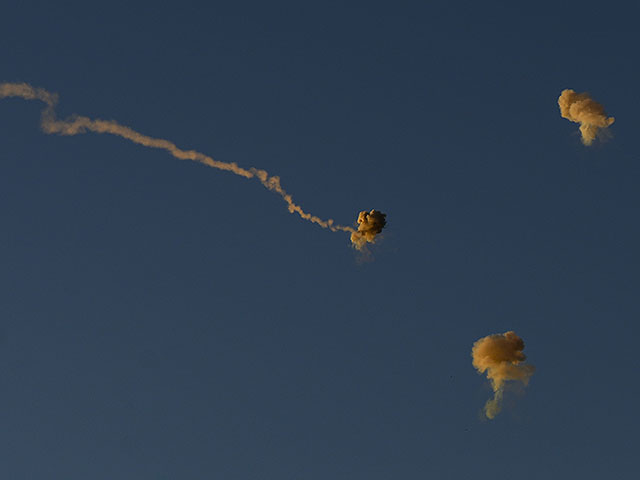 Тревога в Кирьят-Шмоне, ракетный обстрел