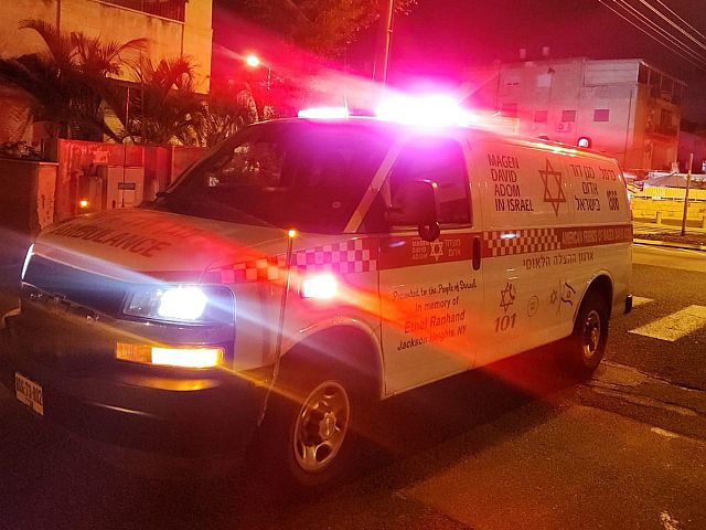 Пожар в Ашкелоне, двое пострадавших