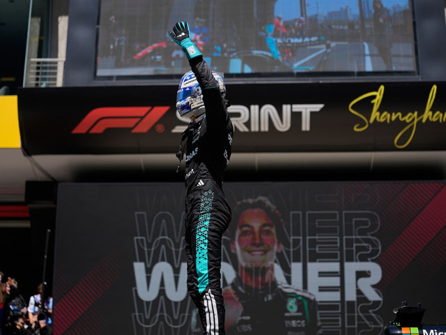 "Формула-1". Спринт "Гран-при Китая" выиграл Джордж Расселл