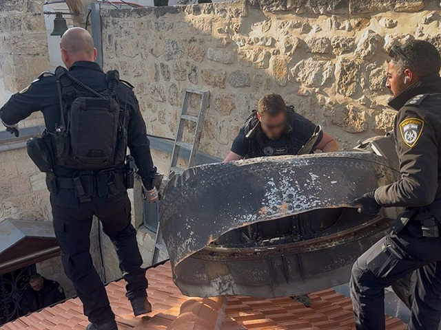 Обстрел Иерусалима: обломки иранских ракет упали на Храмовой горе и рядом с Храмом гроба Господня