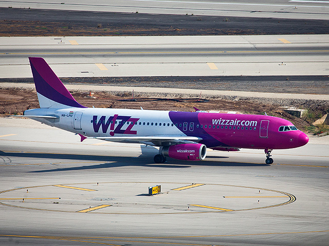 Wizz Air отменила полеты в Израиль до середины Песаха