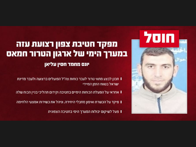 ЦАХАЛ ликвидировал командира северной бригады "ВМС"  ХАМАСа